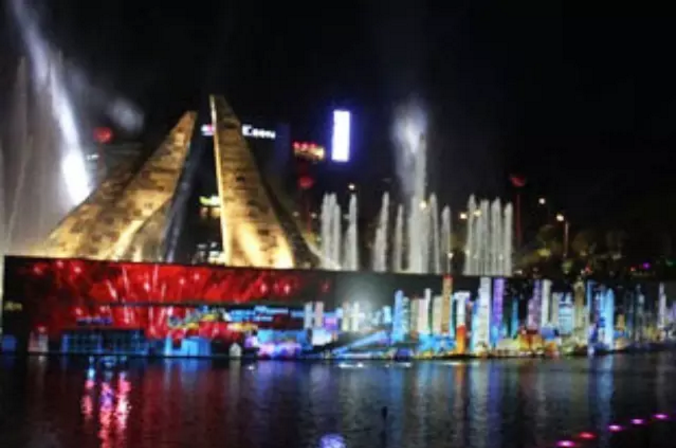 【公司案例回顾】：《幸福花开》科学城大型喷泉多媒体灯光秀