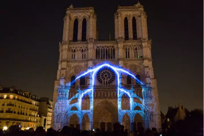 【3D Mapping】巴黎圣母院3D灯光秀